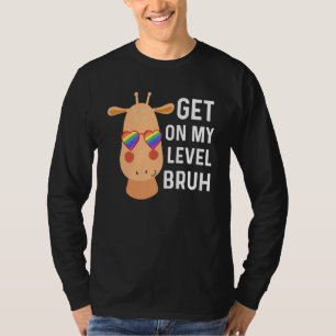 T-shirt Stuff Gay pride Drôle Ado Lgbt Giraffe Aller Sur M