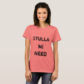 T-shirt Stulla, Mi, Besoin (Devant entier)