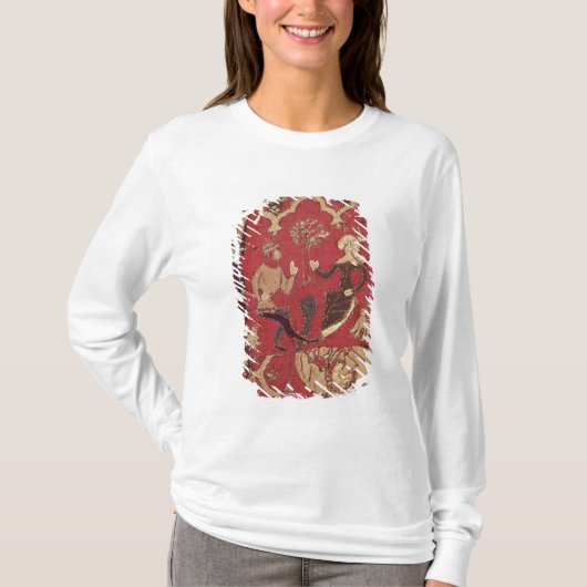 T-shirt Stumpwork dépeignant Tristan et Isolde (Devant)