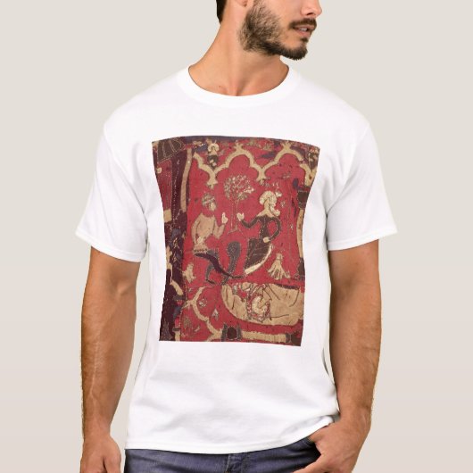 T-shirt Stumpwork dépeignant Tristan et Isolde (Devant)