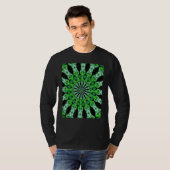 T-shirt Stunning Multicolored Symmetrical Pattern Botanica (Devant entier)