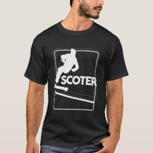 T-shirt Stunt Scooter Cool équipement de formation Tee
