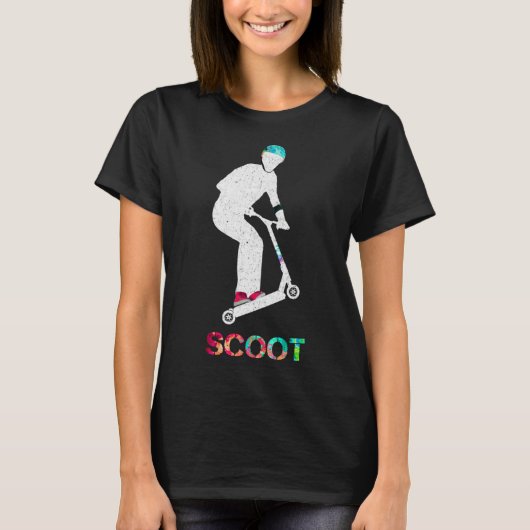 T-shirt Stunt Scooter PopArt pour Stunt Scooter Fans (Devant)