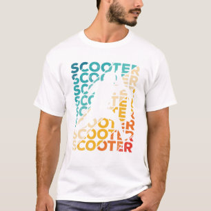 T-shirt Stunt Scooter Scooter Patinage Tricks Enfants Vint