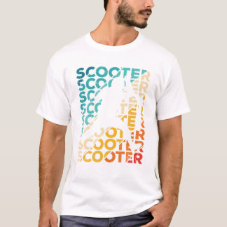 T-shirt Stunt Scooter Scooter Patinage Tricks Enfants Vint
