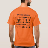 T-shirt stupide (Dos)