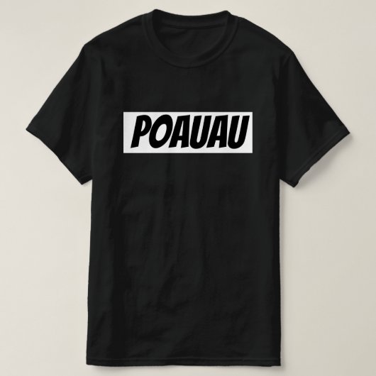 T-shirt Stupide en Maori - Poauau (Design devant)