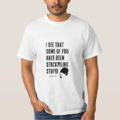 T-shirt Stupide - Une Chemise MisterP (Devant)