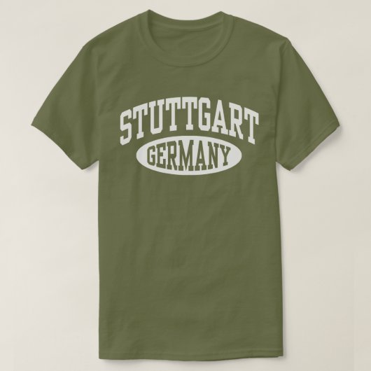 T-shirt Stuttgart Allemagne (Design devant)