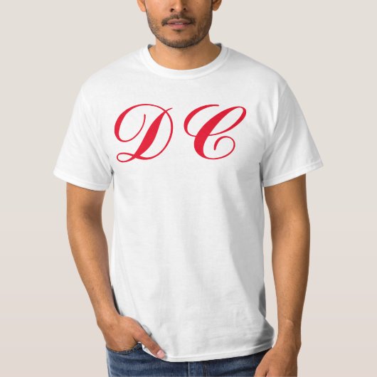 T-shirt Style 7 de DC (Washington DC) (Devant)