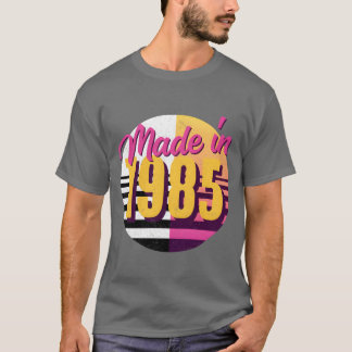 T-shirt Style 80S 1985 drôle