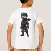 T-shirt Style Anime Ninja Guerriers Garçons Fête d'anniver (Dos)