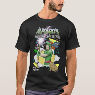 T-shirt Style arctique de l'aventure 80s d'Alfonzo