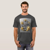 T-Shirt Style Basic Dark Confortable, décontracté  (Devant entier)