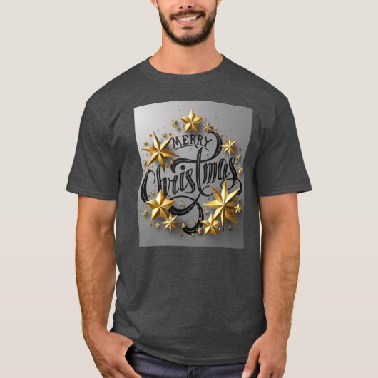 T-Shirt Style Basic Dark Confortable, décontracté  (Devant)