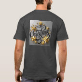 T-Shirt Style Basic Dark Confortable, décontracté  (Dos)