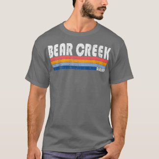 T-shirt Style Bear Creek, AK Premium1988, les années 70 80