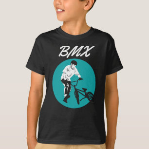 T-shirt Style BMX Rétro Motard Cool