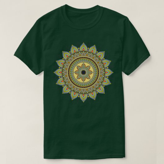 T-shirt Style bohème mandala (Design devant)