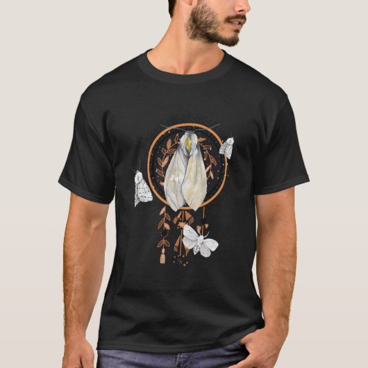 T-shirt Style Boho Alchemy Mystic Butterfly Moth (Devant)