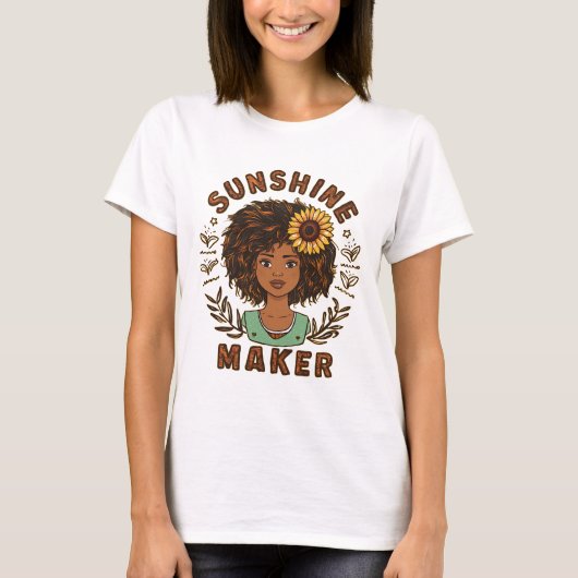 T-shirt Style boho Sunshine Maker (Devant)