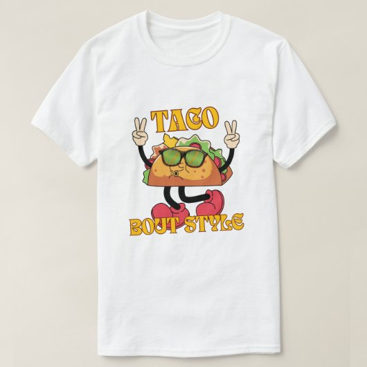 T-shirt Style Bout Taco (Design devant)