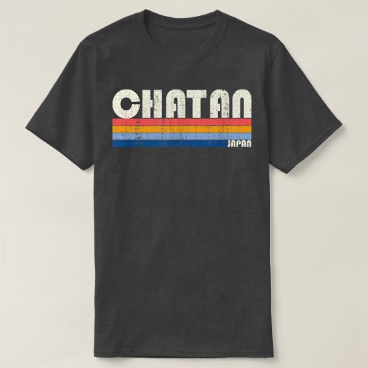 T-shirt Style Chatan les années 70 80s, Japon (Design devant)