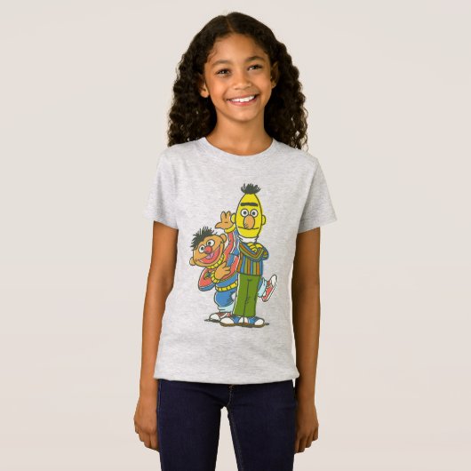 T-Shirt Style classique Bert et Ernie (Devant entier)