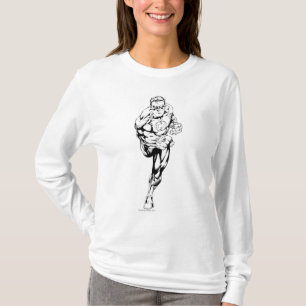 T-shirt Style comique - fonctionnement, noir et blanc