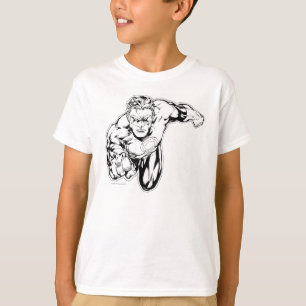 T-shirt Style comique - sonnez dans l'avant, noir et blanc