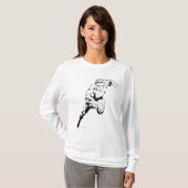 T-shirt Style comique - Swift Jump, noir et blanc (Devant entier)