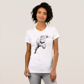 T-shirt Style comique - Swift Jump, noir et blanc (Devant entier)