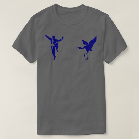 T-shirt Style Crane Kung Fu (Design devant)