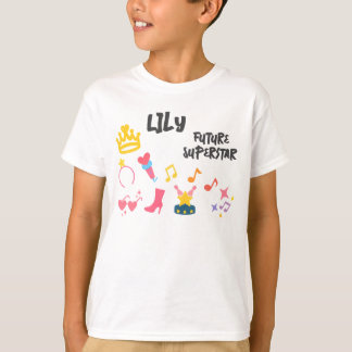 T-shirt Style Crayon modifiable - Pop Star Diva Anniversai