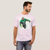 T-shirt Style de bande dessinée - Lanterne verte (Devant entier)