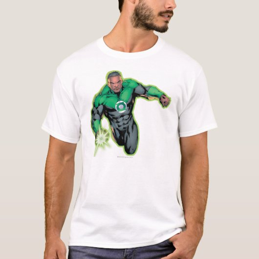 T-shirt Style de bande dessinée - Lanterne verte (Devant)