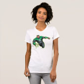 T-shirt Style de bande dessinée - Lanterne verte (Devant entier)