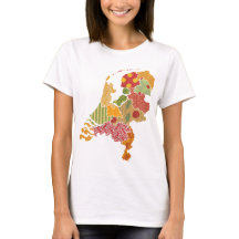 Style de Bohème de patchwork de carte de province