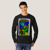 T-shirt Style de ceefax 8 bits Castlevania Nes conception  (Devant entier)