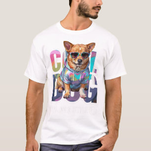 T-shirt Style de chien sympa