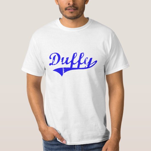 T-shirt Style de classique de nom de famille de Duffy (Devant)