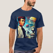 T-shirt Style de couverture du magazine de pâtes SF 2 (Devant)