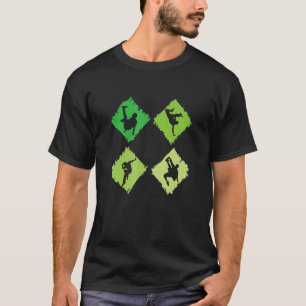 T-shirt Style de danse de rupture Hip hop et pop