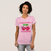 T-shirt Style de dessin adorable Cherry joyeux (Devant entier)