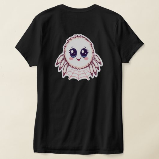 T-shirt Style de femme araignée (Couchage Retour)