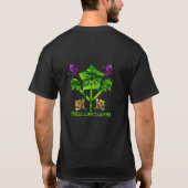 T-shirt Style de fleur étonnant (Dos)