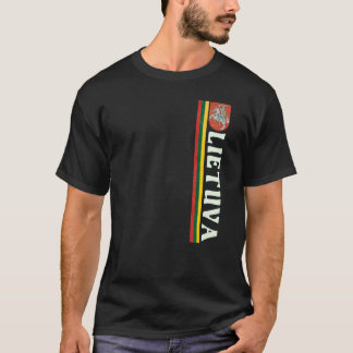 T-shirt Style de football lituanien Lietuva