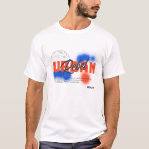 T-shirt Style de graffiti urbain rebelle esthétique de rue