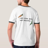 T-shirt Style de Gump de forêt (Dos entier)