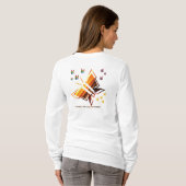 T-shirt Style de l'amant papillon (Dos entier)